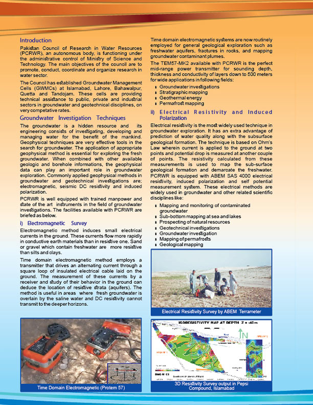 Groundwater Investigations & Management Services