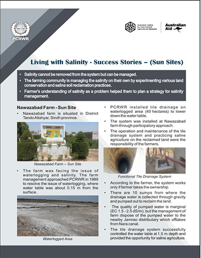 Living with Salinity - Success Stories - ( Sun Sites)